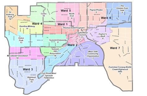 Ward Map Rsaintpauldfl