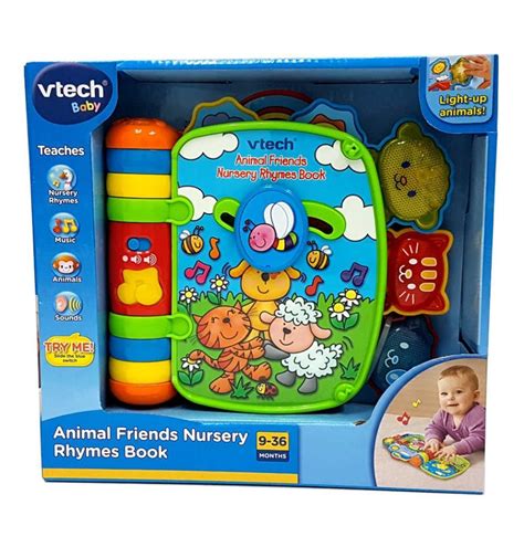 Vtech Animal Friends Nursery Rhyme Book Kiddo Pacific