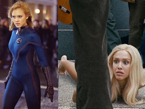 Reminder That Jessica Alba Played As A Helpless And Nude In Public Invisible Woman R Celebjobuds