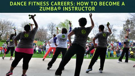 Dance Fitness Careers How To Become A Zumba Instructor