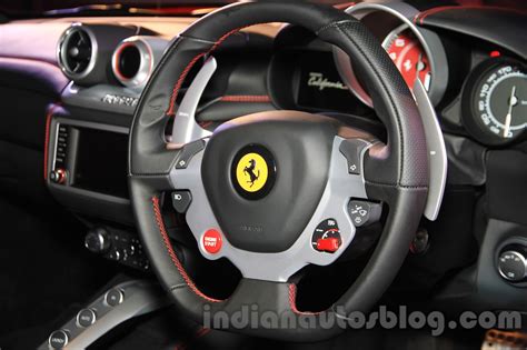 Ferrari California T Steering Wheel Launched In Delhi