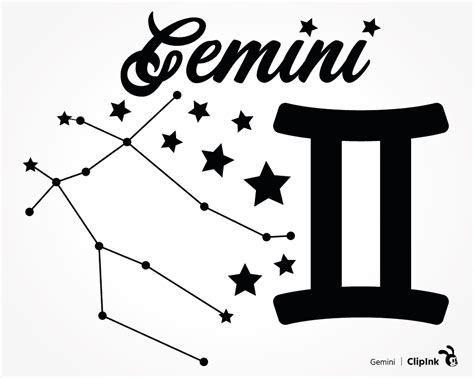 Gemini Svg Png Dxf Zodiac Twins Instant Digital Download 2db