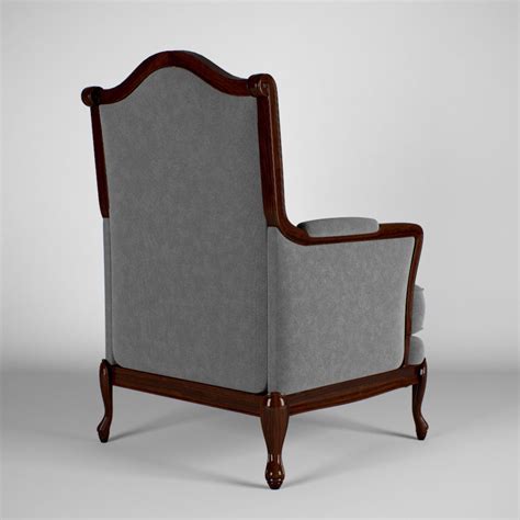 Classic Armchair 3d Model Cgtrader
