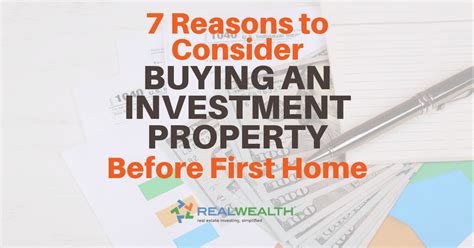7 Reasons To Consider Buying An Investment Property Before First Home