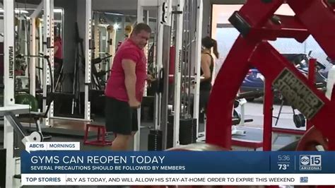 Gyms Taking Precautions To Keep Customers Safe After Reopening Youtube