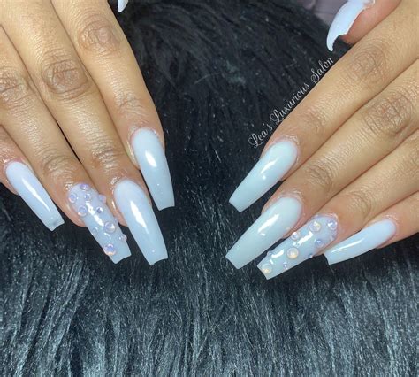 15 Stylish Milky White Nails With Design | The FSHN