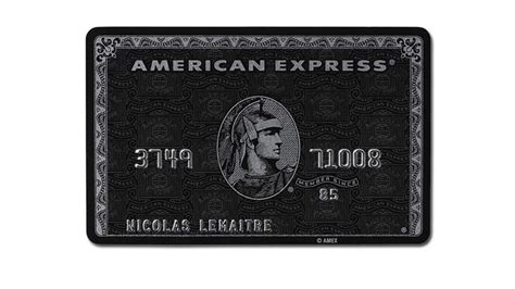 Also known as the centurion card, the american express black card is so prestigious that you have to be invited to use it. AmEx Black Card members are more likely targets for fraud ...
