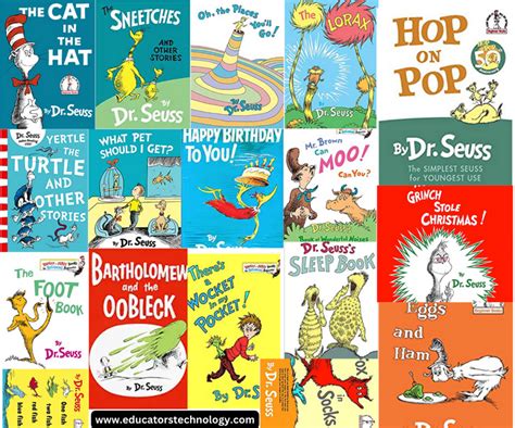 Dr Seuss Books Selected Reads