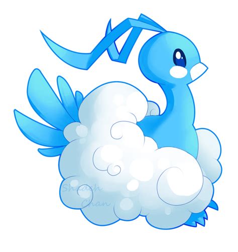 Lil Altaria By Nell Of Shadows Pokemon Teams Pokemon Drawings Cute