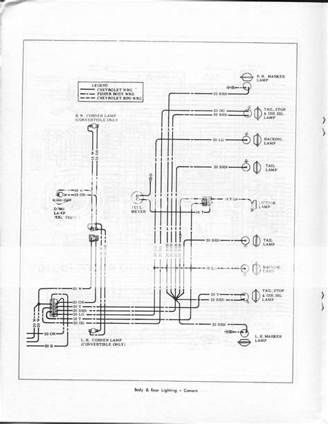 1967 Camaro Wiring Diagram Pdf Hanenhuusholli
