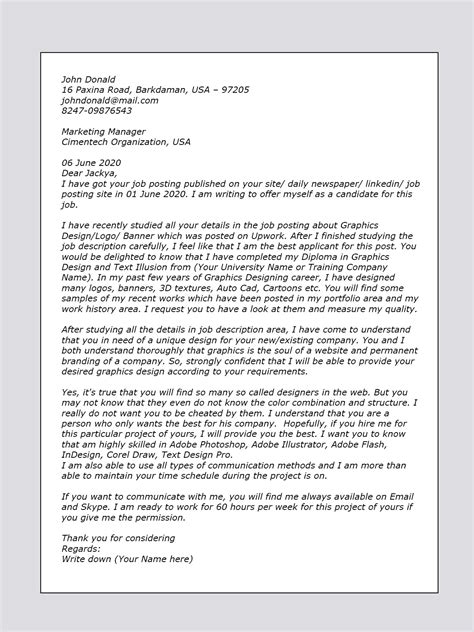 Finally, many designers lose their jobs because of the mistakes they make in the resume submission process. Cover Letter Designer Cover Letter Sample For Graphics ...