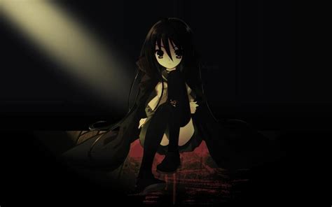 Dark Anime Girl Aesthetic Wallpapers Wallpaper Cave