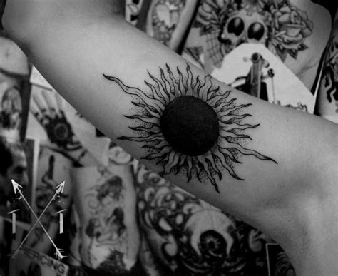 Eclipse By Dennis Tradberg Eclipse Tattoo Cover Tattoo Small