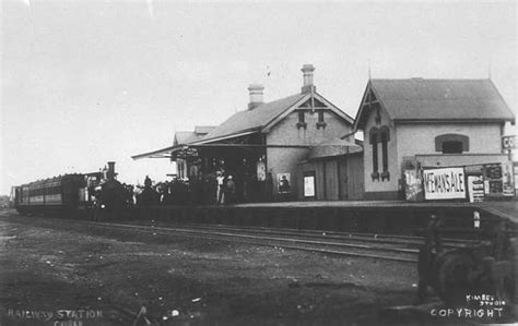 Cobar Railway Station In New South Wales Year Unknown New South