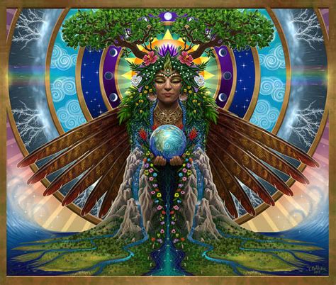 Gaia Goddess Symbol