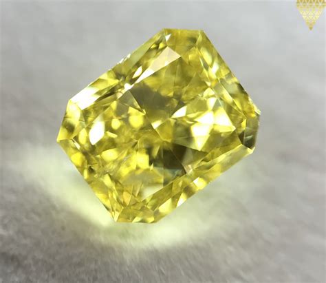 100 Carat Fancy Vivid Yellow Diamond Radiant Shape Si2 Clarity Gia