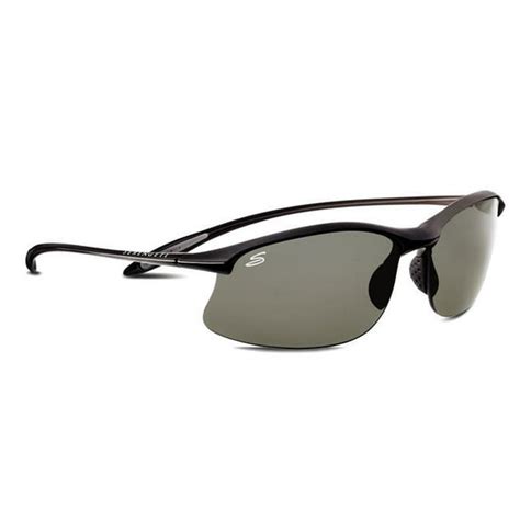 Serengeti 7355 Sunglasses Sport Nylonmaestralesatin Blackpolar Phd Cpg