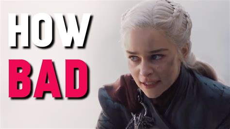 Is The Final Season Really That Bad Game Of Thrones Youtube