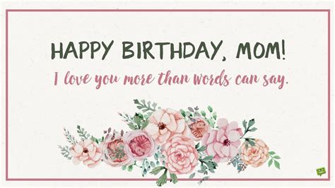 Happy Birthday to the Best Mom! | Birthday Wishes for my ... Send a romantic quote to your boyfriend and wish him happy birthday.