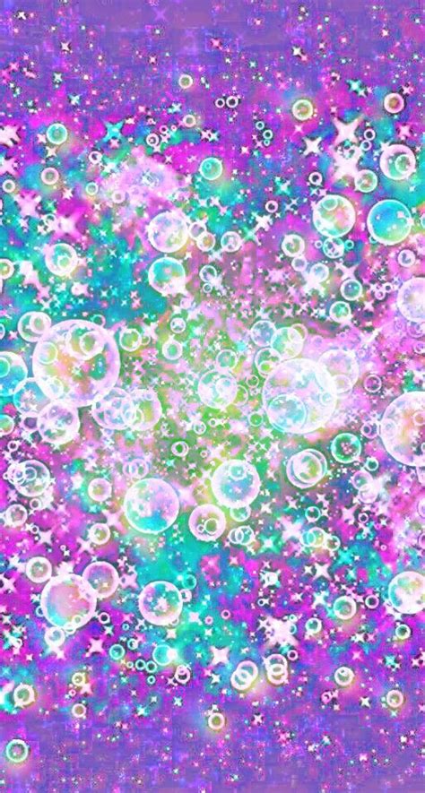Bubbles Galore Galaxy Made By Me Purple Sparkly