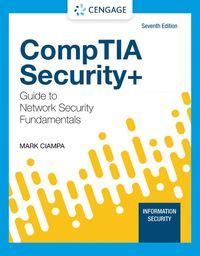 Labconnection online study tools for ciampa's security+ guide to network security fundamentals, 4th edition, web access. CompTIA Security+ Guide to Network Security Fundamentals - Mark Ciampa - Häftad (9780357424377 ...