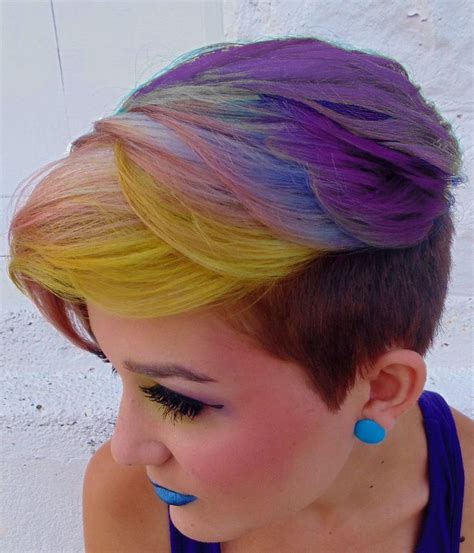 Thank goodness for temporary hair dye. Pin by Eli on Styles | Rainbow hair, Hair color, Hair