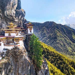 Bhutan Paro Valley Taktshang Goemba Tigers Nest Temple Shutterstock