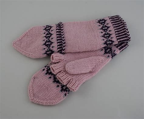 Ravelry Diamond Band Convertible Mittens Pattern By Amy Loberg