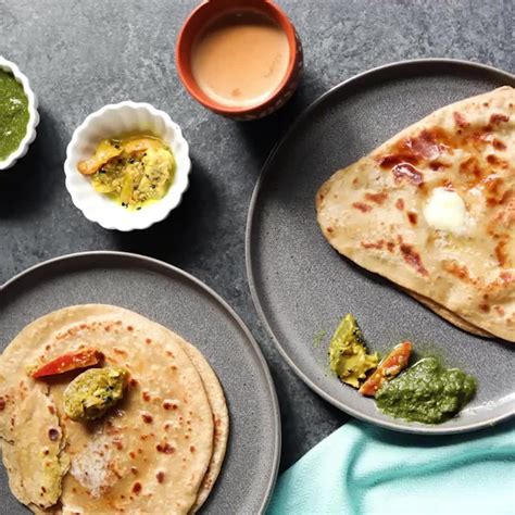 Parathas Are Soft And Flaky Indian Flatbreads Typically Enjoyed For