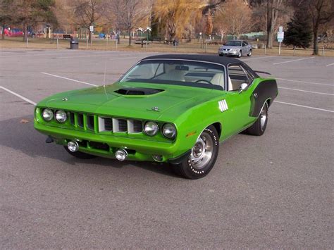 1971 Plymouth Cuda Image 1 Of 11 Plymouth Muscle Cars