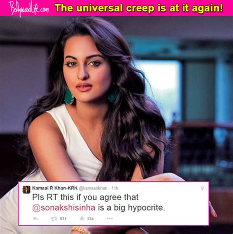 Aib Knockout Sonakshi Sinha Is A Hypocrite Says Krk Bollywood News And Gossip Movie Reviews