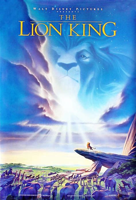 Movie posters should not contain: the lion king walt disney movie poster large size | Love ...