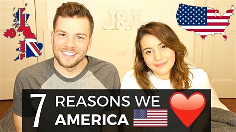 7 Things Brits Love About The Usa 🇺🇸 ️ American Vs British Youtube