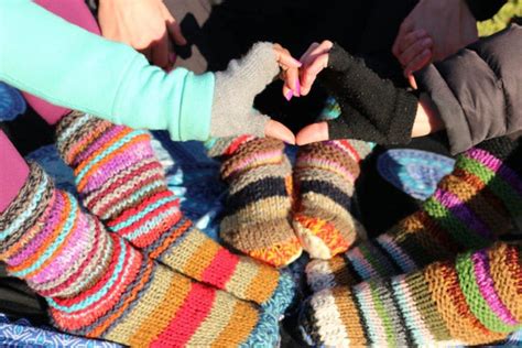 Warm Feet Warm Heart Tibetan Socks For Valentines Day