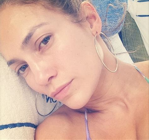 La Jennifer López Más Natural En Un ‘selfie Sin Maquillaje