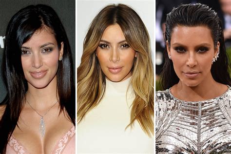 Kim Kardashians Beauty Evolution Teen Vogue