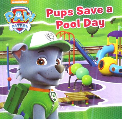 Nickelodeon Paw Patrol Pups Save A Pool Day系列读物儿童图书进口图书进口书原版书绘本书