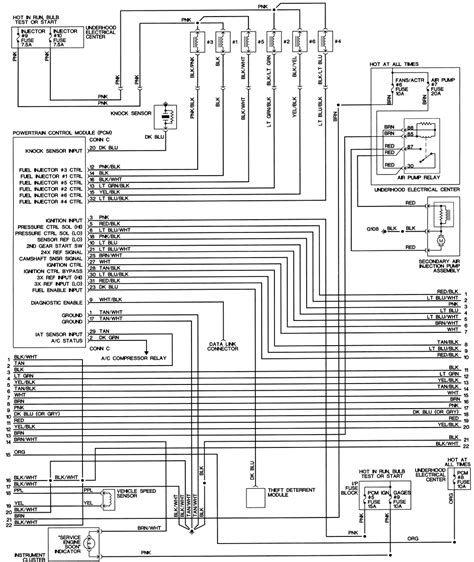 1998 57 Vortec Wiring Harness Diagram