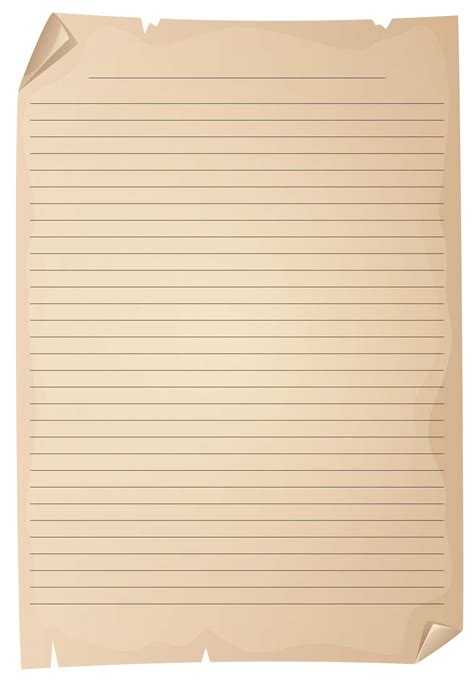 Blank Page To Write On All The Writing Paper Styles You Need For