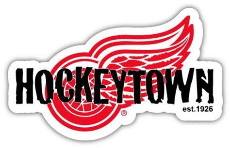 Detroit Red Wings Hockeytown Logo