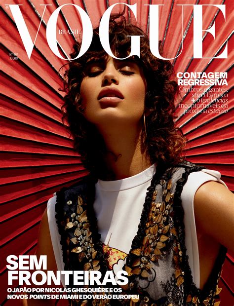 Mica Arganaraz é Capa Da Edição De Julho Da Vogue Brasil Capas De