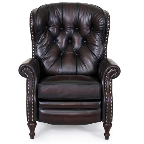 This modern recliner chair has full swivel movement, 4 recline positions, and an adjustable headrest. Barcalounger Kendall II Recliner Chair - Leather Recliner ...
