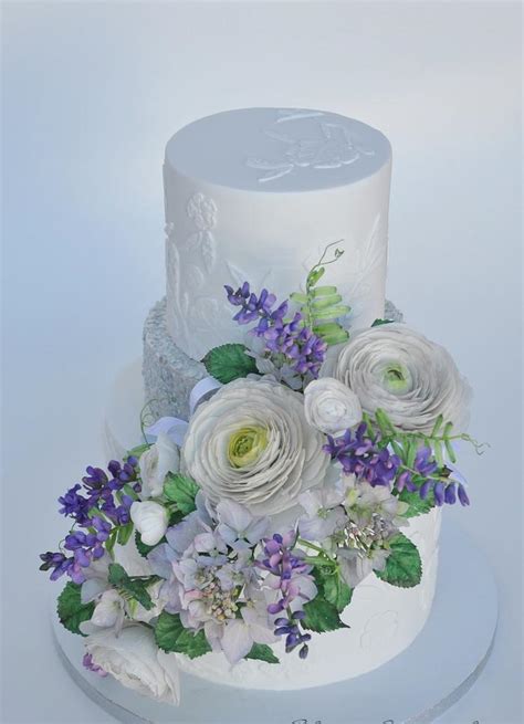 flower cake decorated cake by evgenia vinokurova cakesdecor