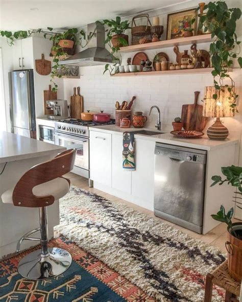 Colorful Boho Chic Kitchen Designs For Modern Kitchen The