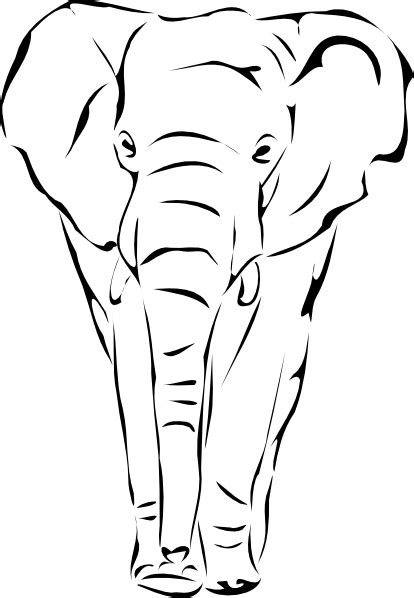 Check spelling or type a new query. Elephant Sketch Clip Art at Clker.com - vector clip art online, royalty free & public domain