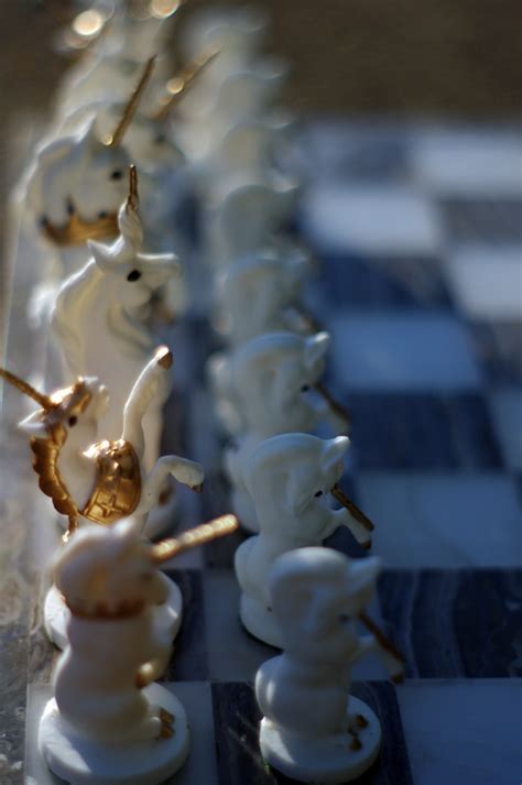 New Unicorn Chess Set Design By Sovaeart On Deviantart