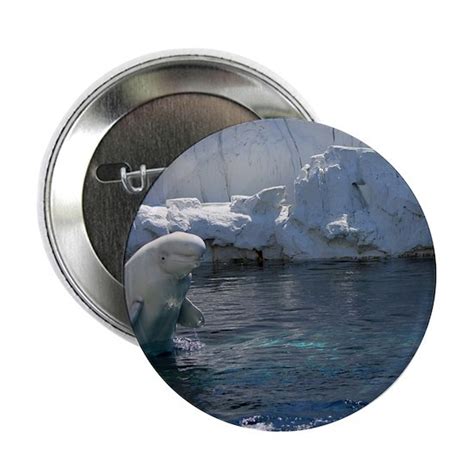 Beluga Whale Jumping 2 225 Button 100 Pack By