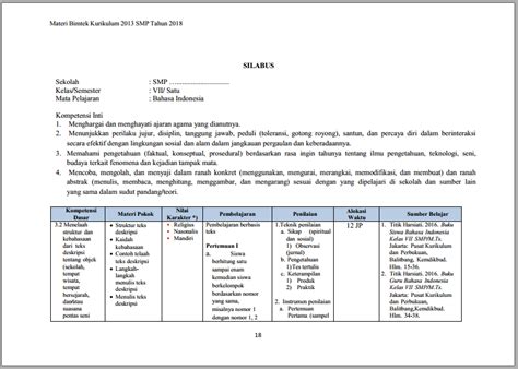 Materi Teks Deskripsi Kelas 7 Kurikulum 2013 - Btt Documents