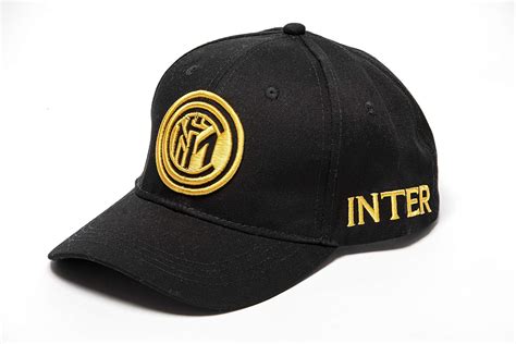 Inter Cappello In Cotone Nero Taglia Unica Amazonit Sport E Tempo