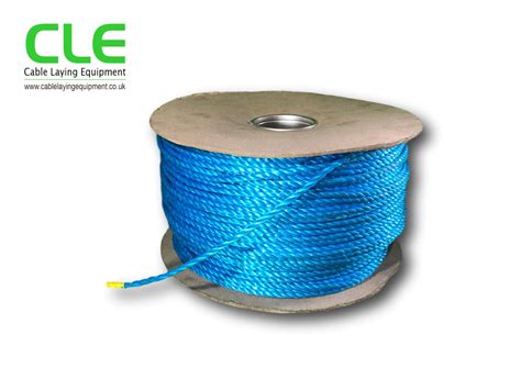 Blue Polypropylene Rope Cable Laying Equipment And Supplies